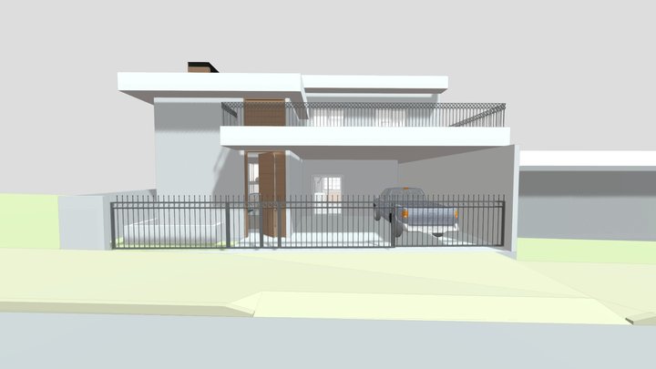 Projeto Sobrado 3D Model