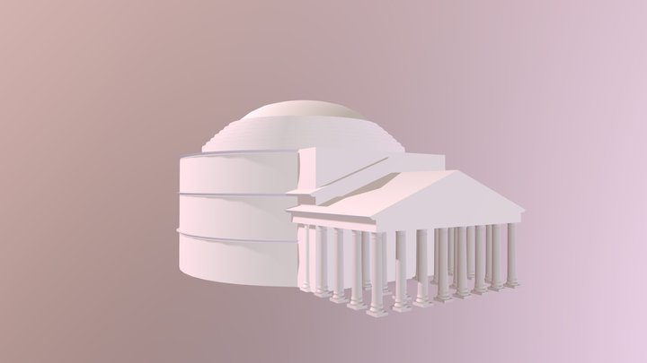Pantheon 3D Model