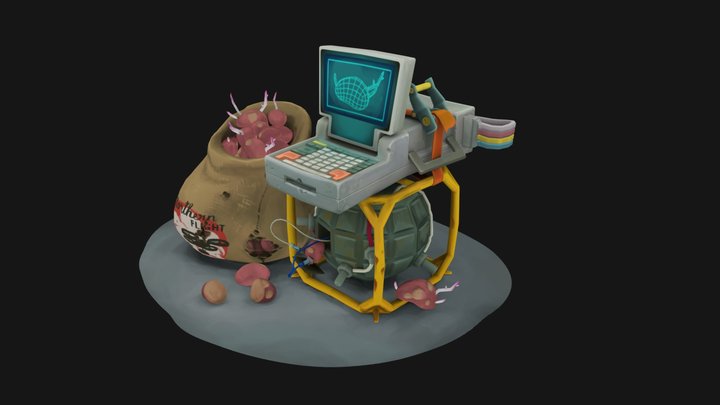 P0T4T0-PC 3D Model