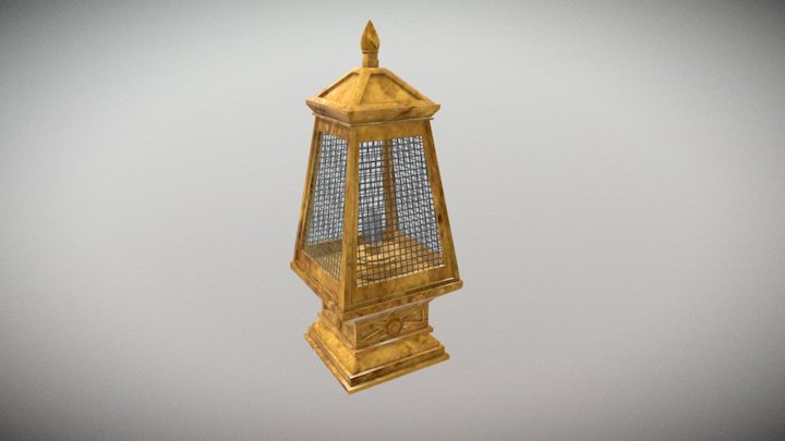 Ceramic Lamp 3D Model