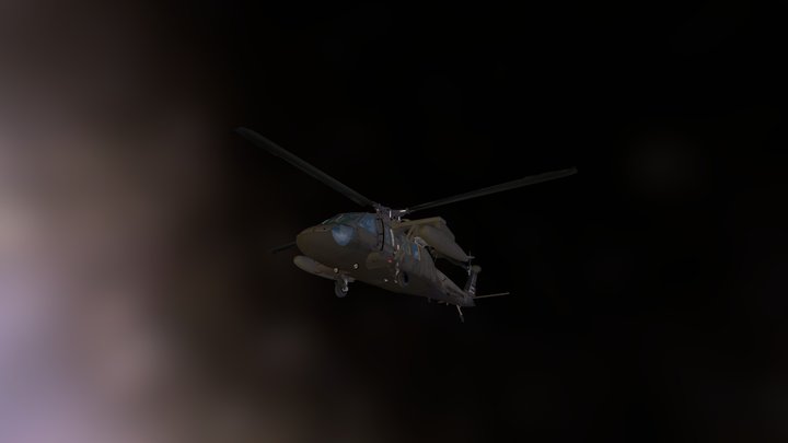 Helikopter 3D Model