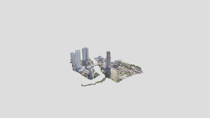 Ponte PB itapema 3D Model