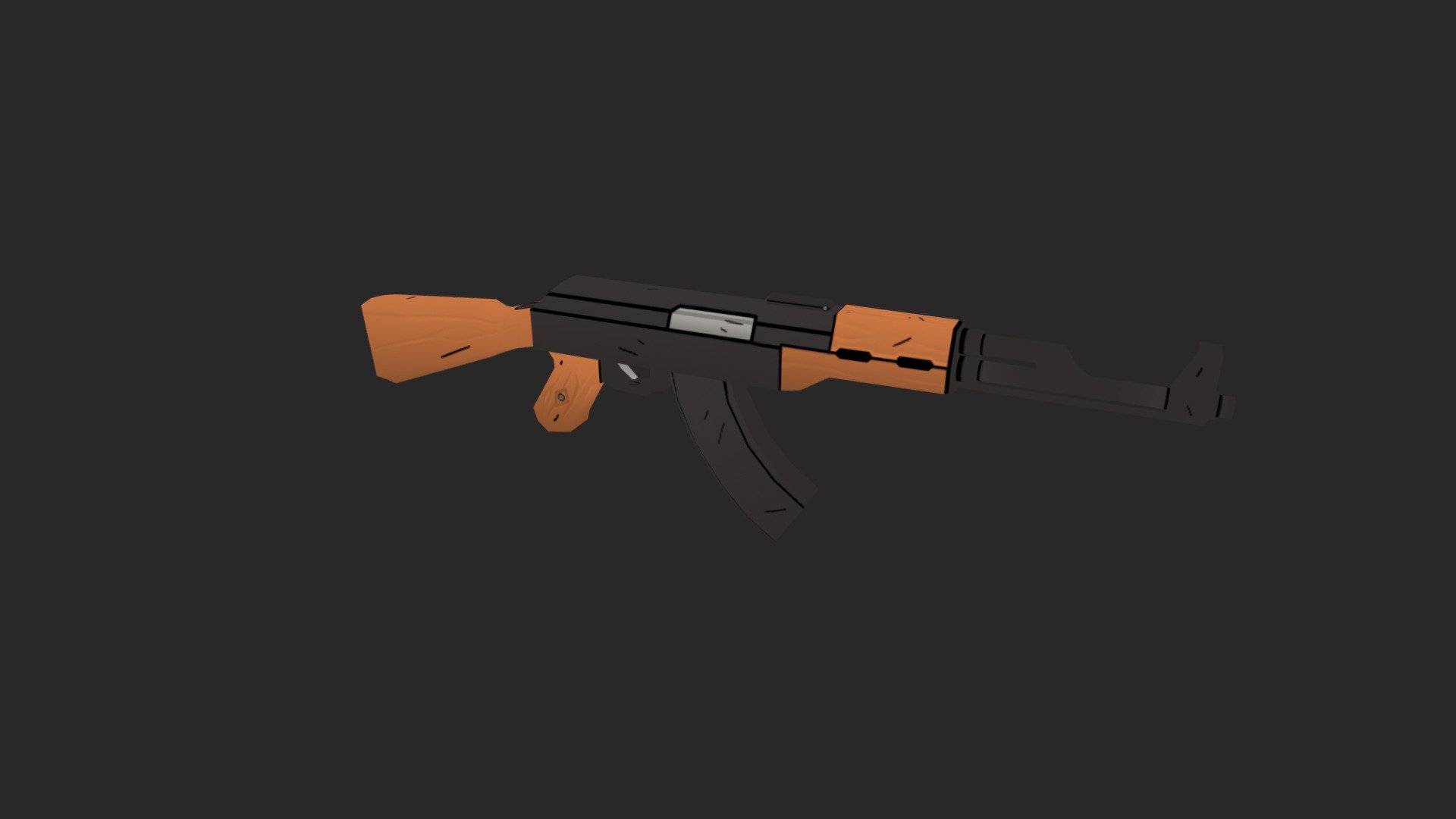 Assault rifle - 3D model by boomerangpython [577a71b] - Sketchfab