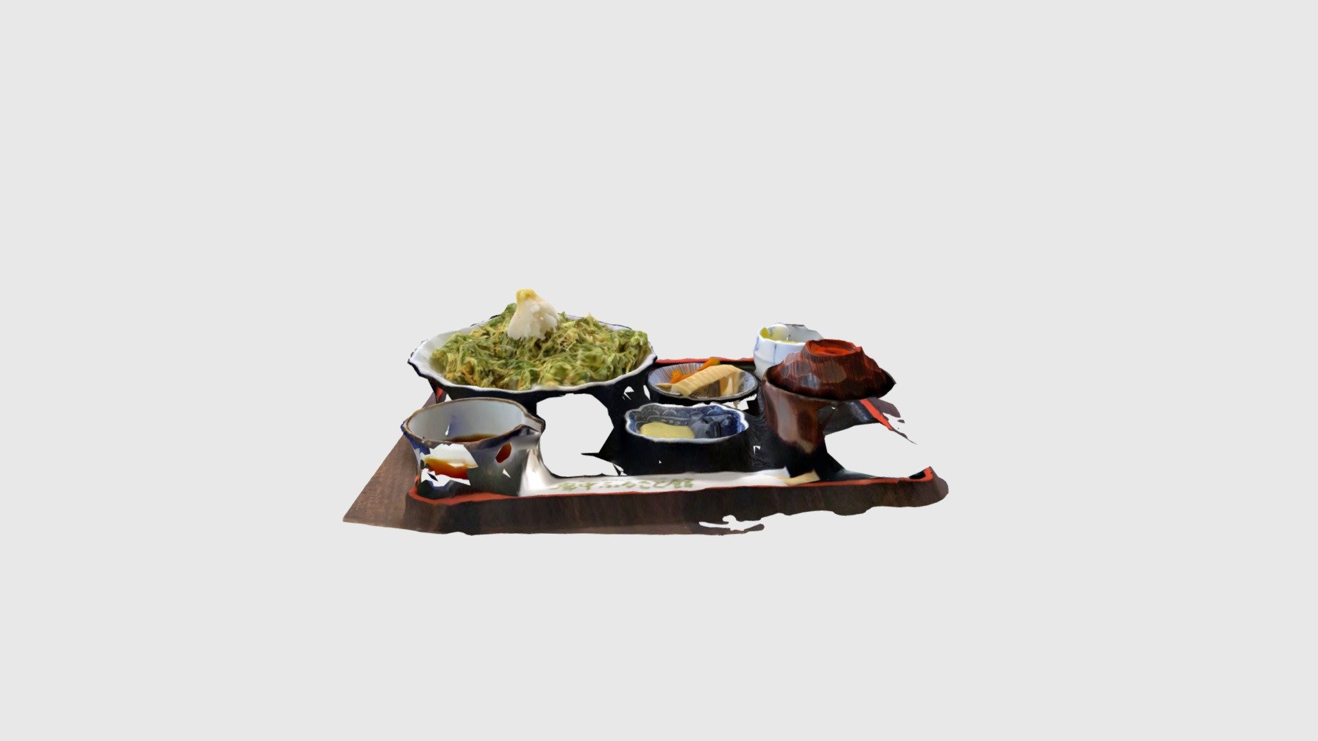 廊中ふるさと館 かき揚げちりめん丼
