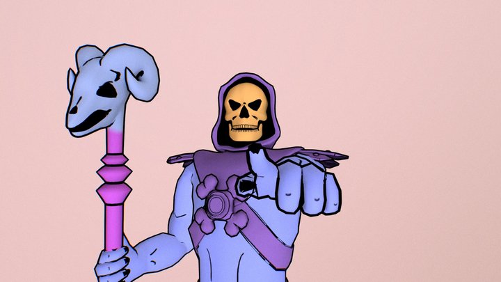 Skeletor 3D Model
