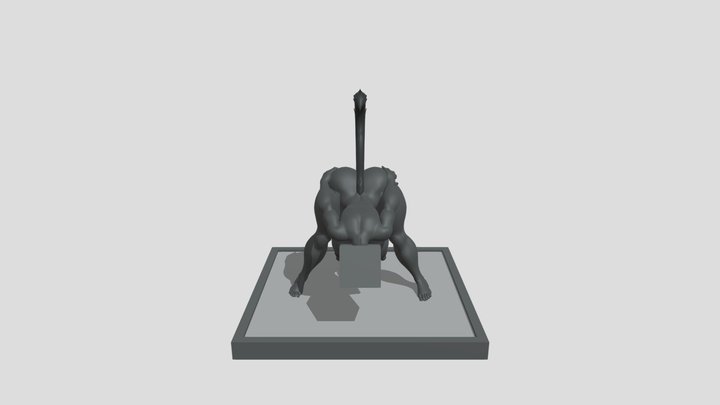 Cat_ceracles_pose_2 3D Model