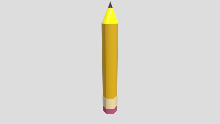Very Simple Pencil 3D Model