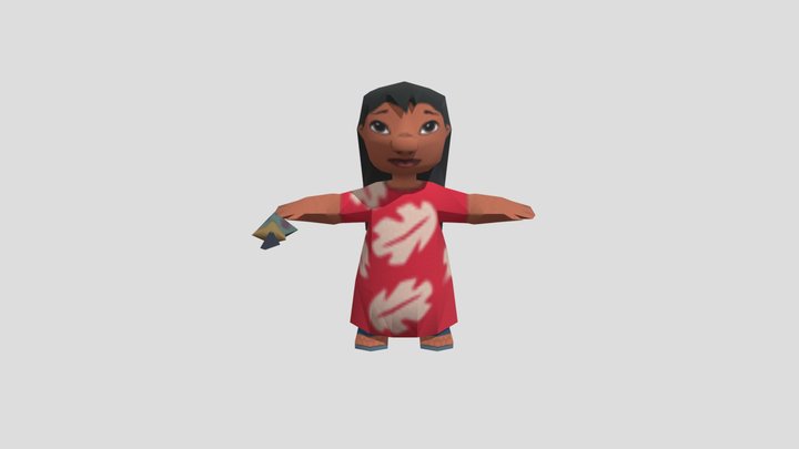 PlayStation - Lilo & Stitch Trouble in Paradise 3D Model
