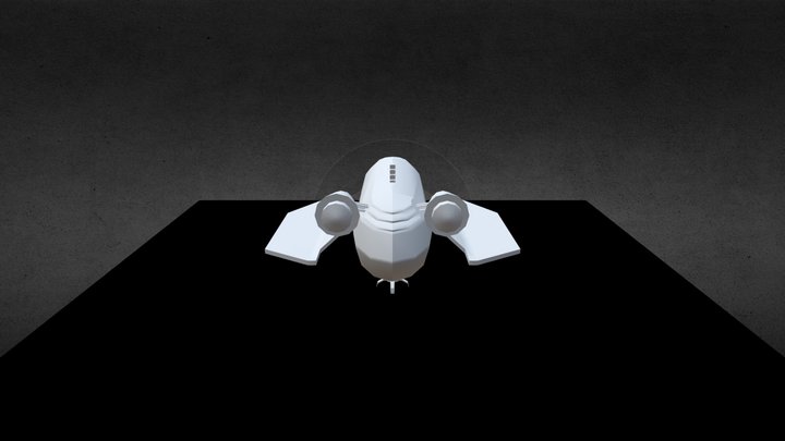 SPACESHIP 3D MODEL 3D Model