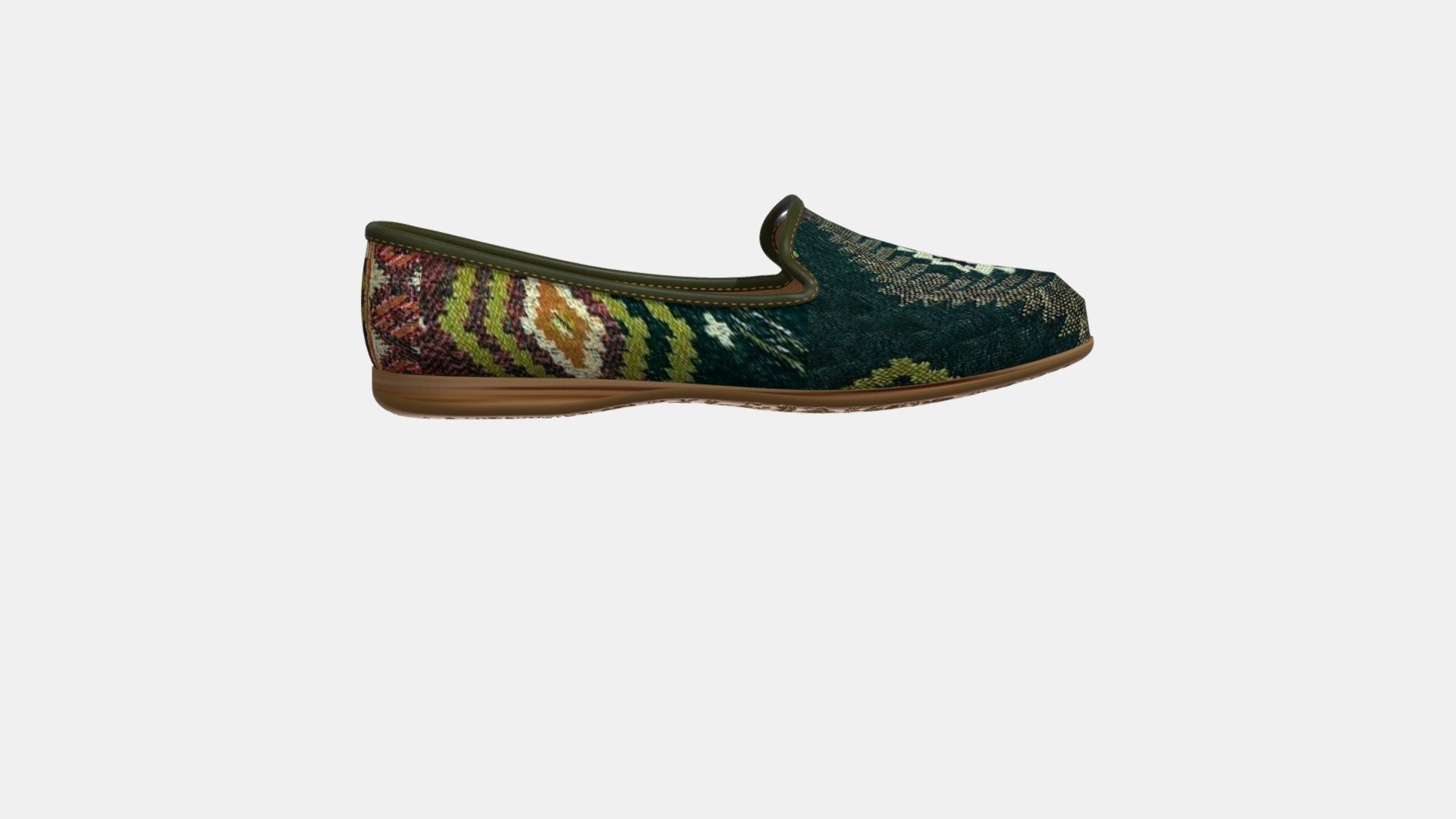 SP'21 - GISELLE - Green Muli fabric BR0020563