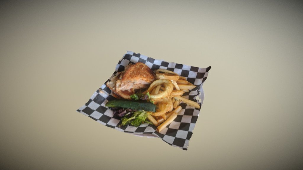 Happy Jack's Turkey Reuben - 3D model by Primal Eye (@Primal1) [577dd30 ...