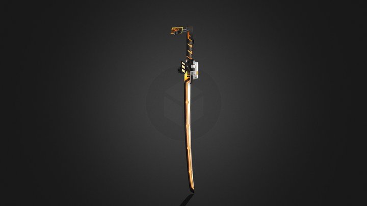 S4 League Katana 3D Model