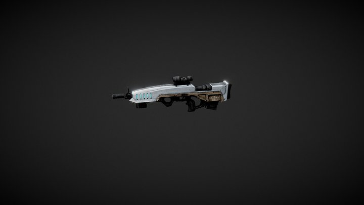 Sniper 3D Model