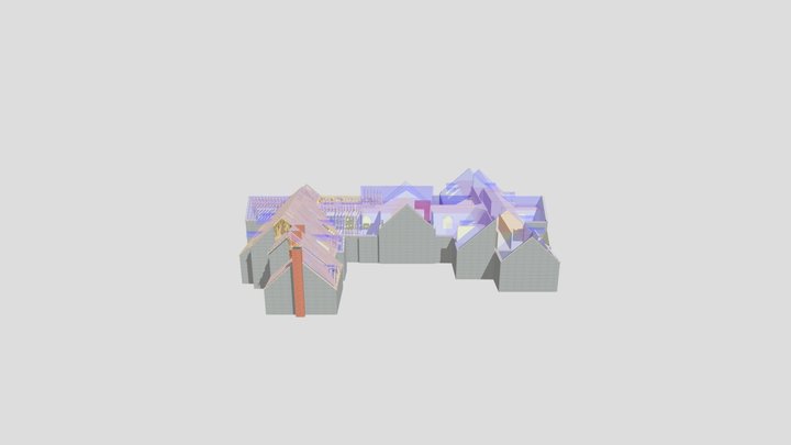 218762AG, Roof Sequence A & B, Ashley House 3D Model