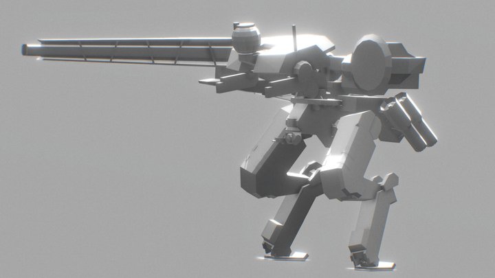 Metal Gear ZEKE 3D Model