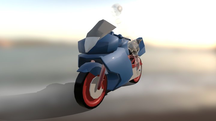 Motorcycle 3D Model