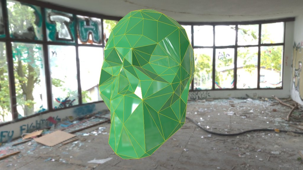 Low Poly Skull
