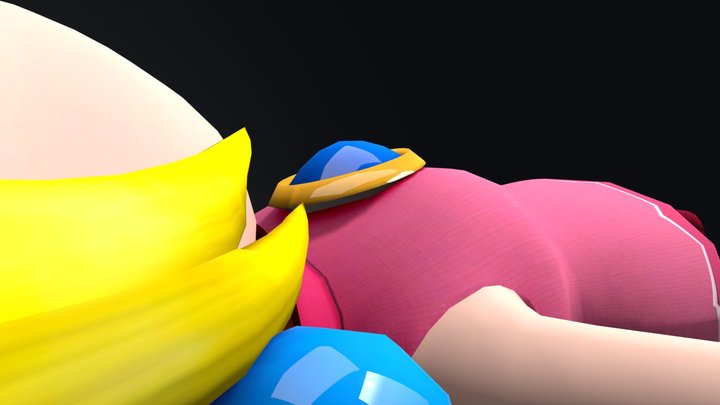 Mario_Tennis_Ultra_Smash_-_Peach 3D Model