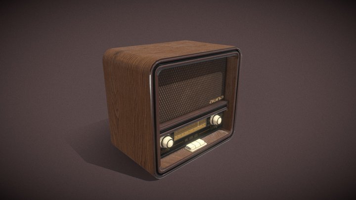 Radio 3D Model