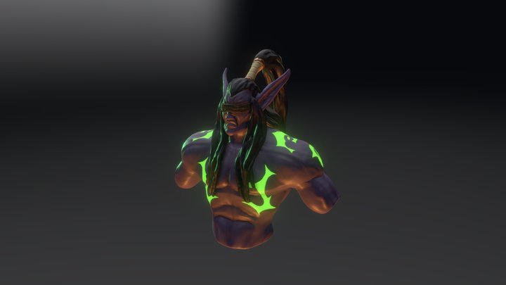 Illidan 3D Model