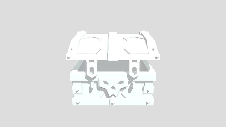 Sea Of Thieves Chest 3D Model