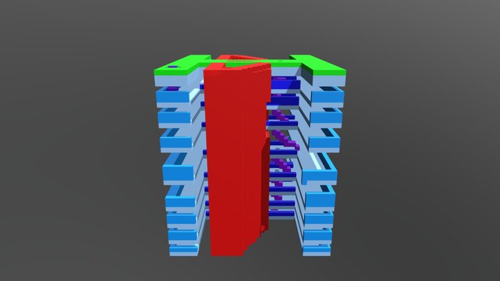 Xeba T 3D Model