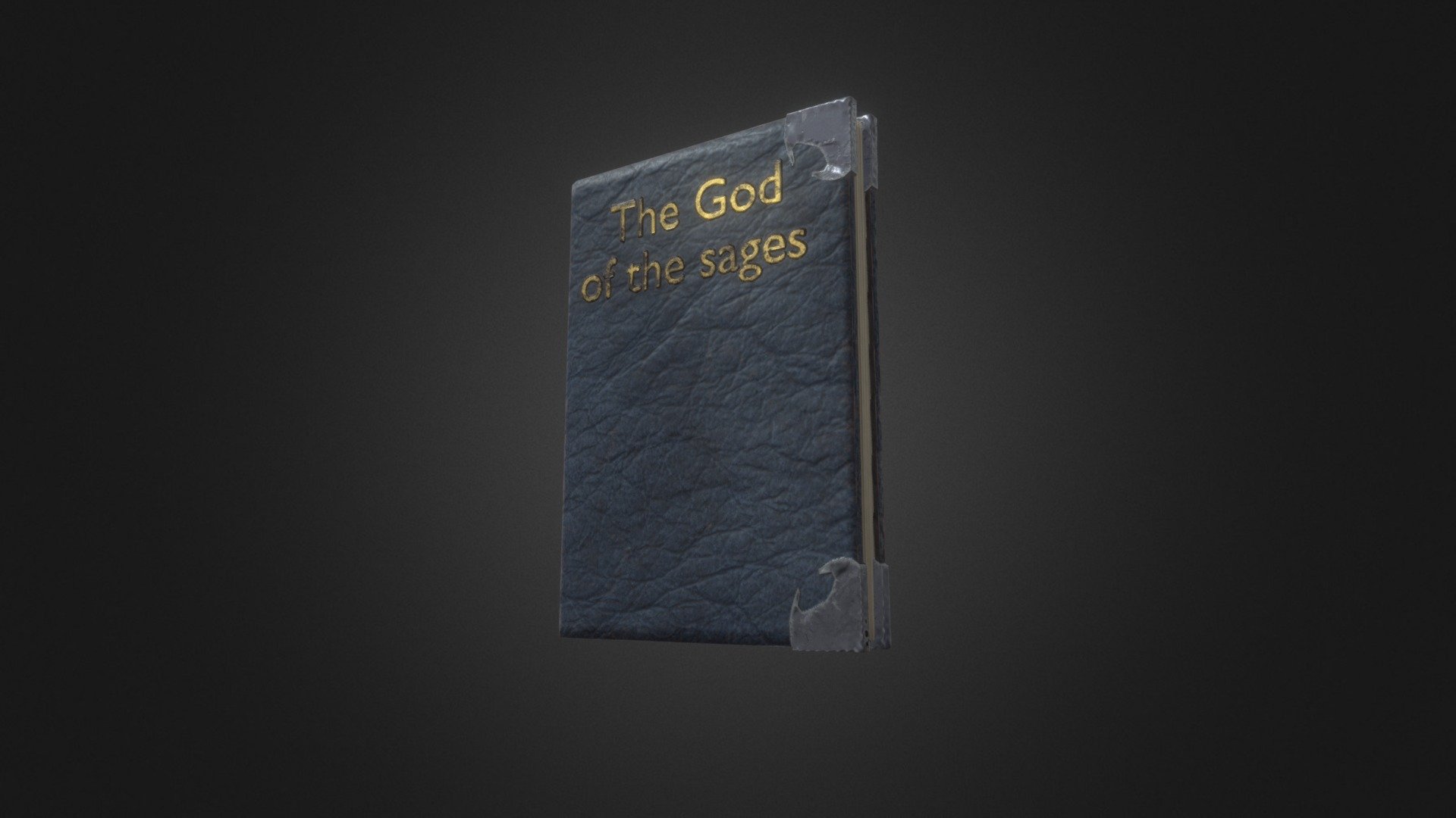 Book The God of The Sages Download Free 3D model by Seth Santos