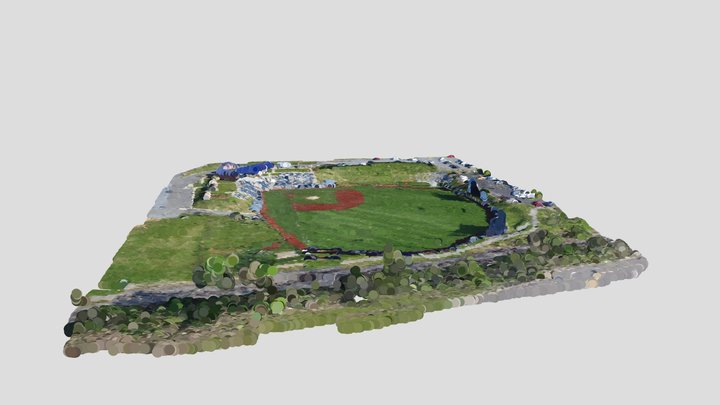 ETSU_Baseball 3D Model