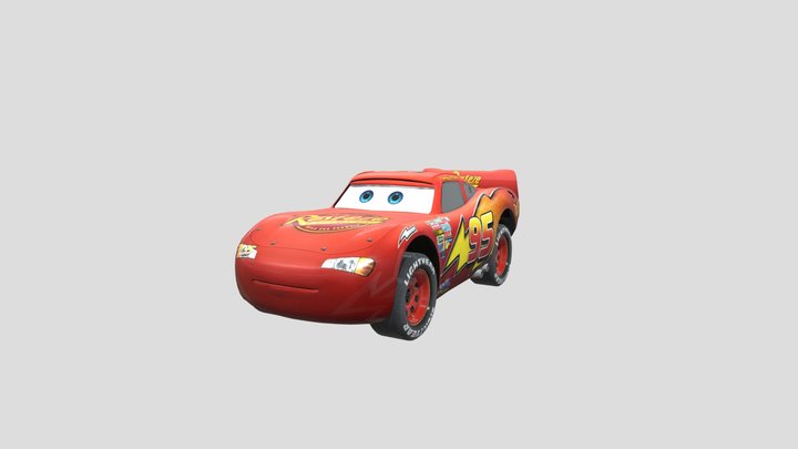 lightning_mcqueen_the_world_of_cars 9 3D Model