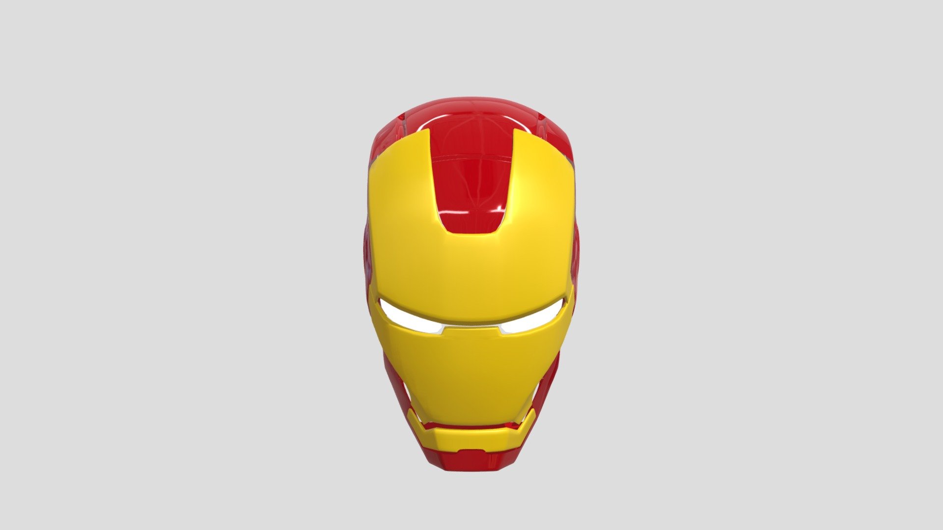 Iron Man helmet (KhuongHuynh) — Sketchfab embed 3D viewer