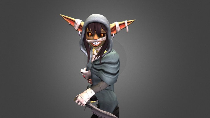 Goblin Thief 3D Model