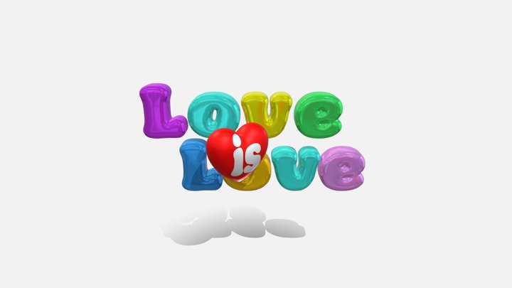 Love is Love 3D Model