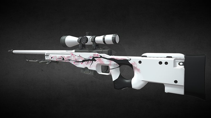 AWP Sakura 3D Model