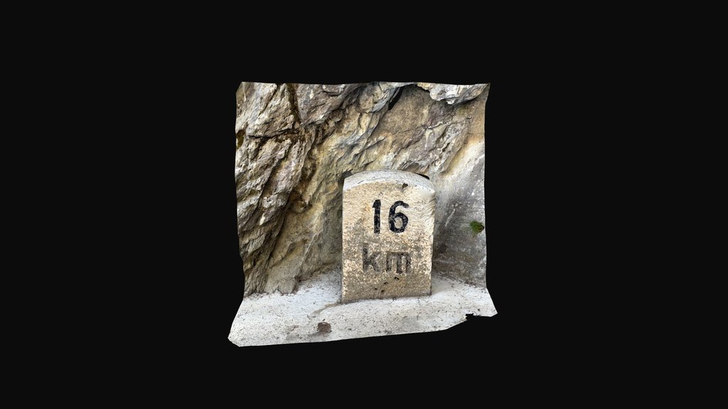 Milestone Innertkirchen - Sustenpass km 16