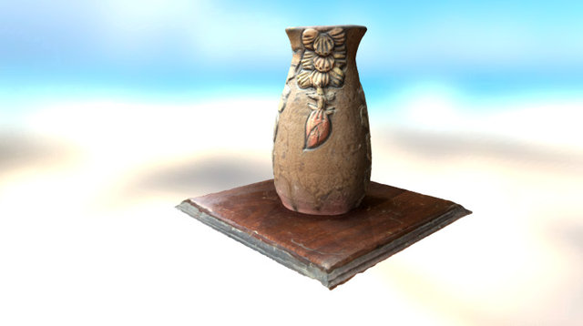 The Clay Vase 3D Model