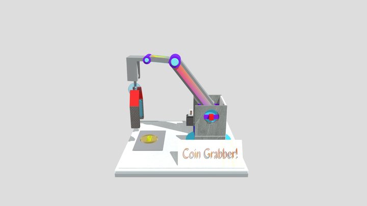 Coin Grabber! 3D Model