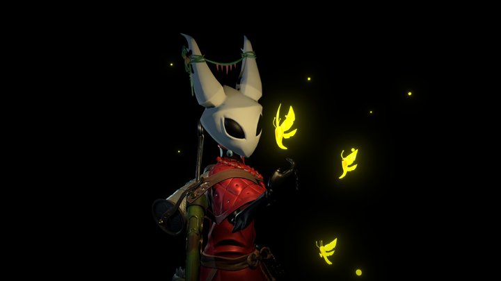 Pilgrim Hornet - Stylized FanArt – Kostenloses 3D-Modell STL