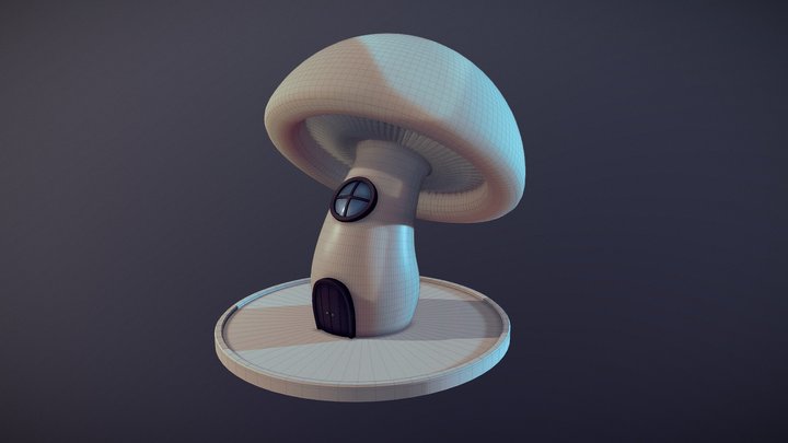 #3December's Mushroom 3D Model