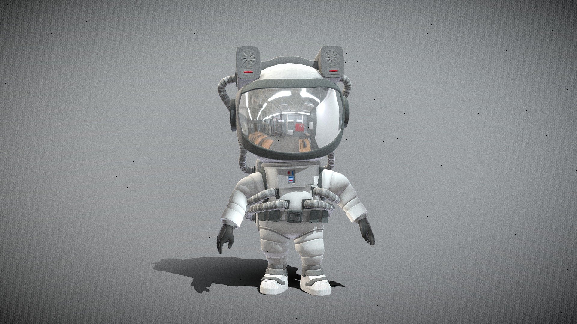 Astronaut Buy Royalty Free 3d Model By Zhang Shangbin Zhangshangbin1314159 578747c