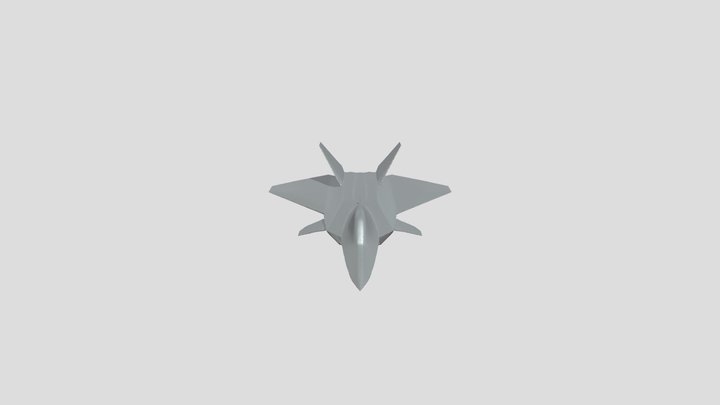stealth fighter jet 3D Model