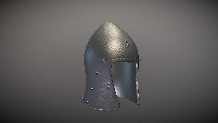 Medieval Helmet 3D Model