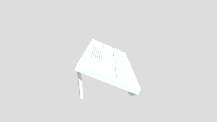 Audio Mixer 3D Model