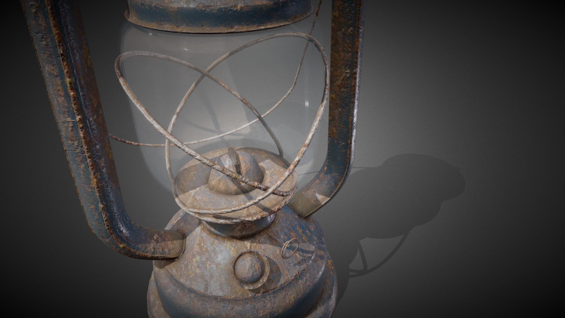 Old Rusty Lantern