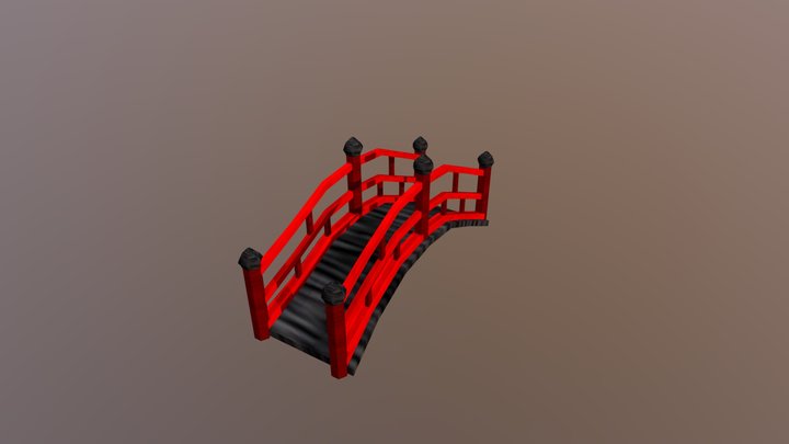 Ponte Japonesa/ Japanese bridge 3D Model