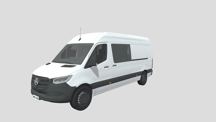 2019 Mercedes-Benz Sprinter 3D Model