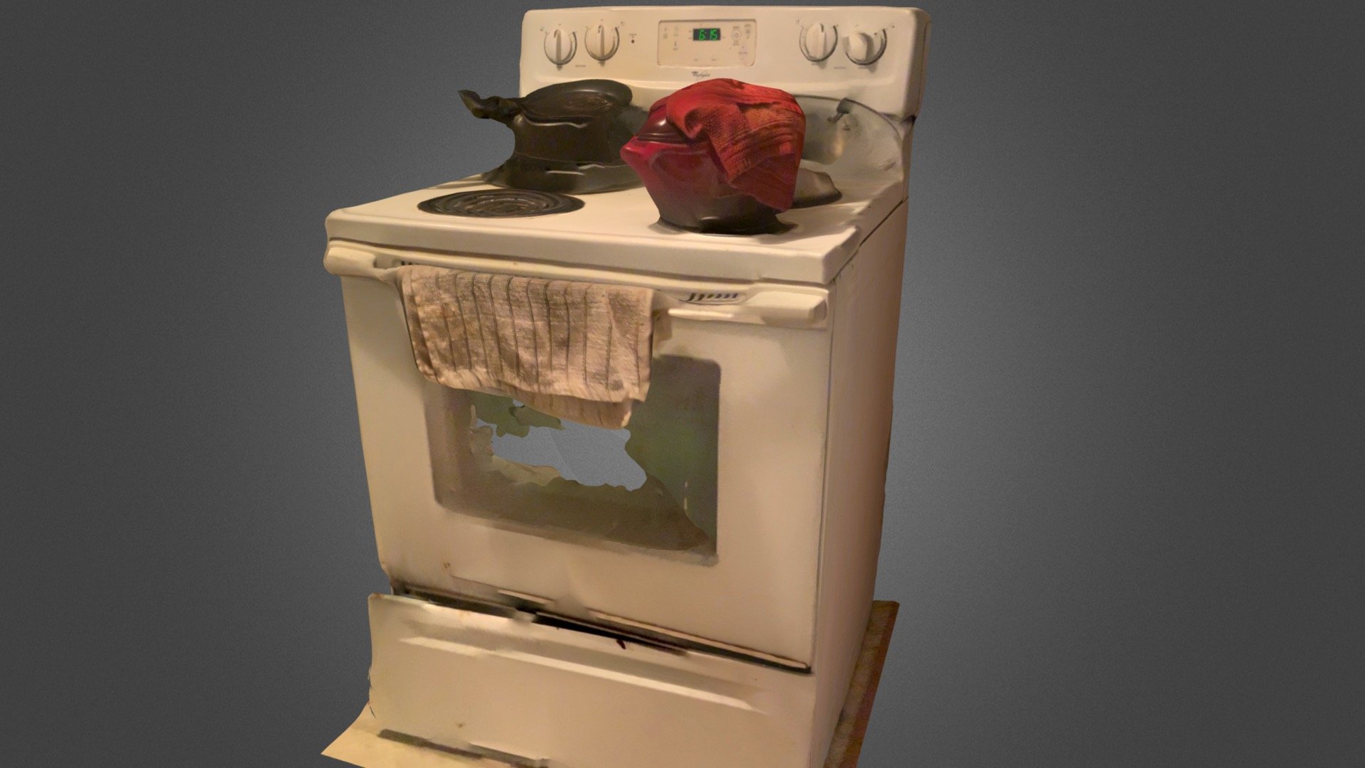 3D Scan of a Stove