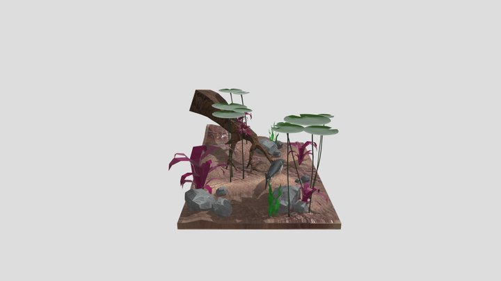 Final environment 3D Model