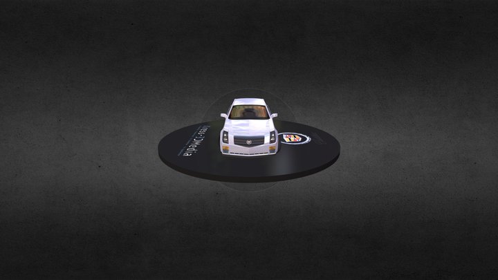 Cadillac CTS View 3D Model