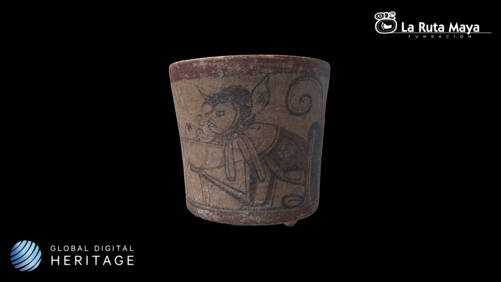 Codex Vase with Monkey and Turkey