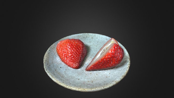 Ichigo Plate 3D Model